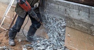 الصيانة بعد قص الخرسانة